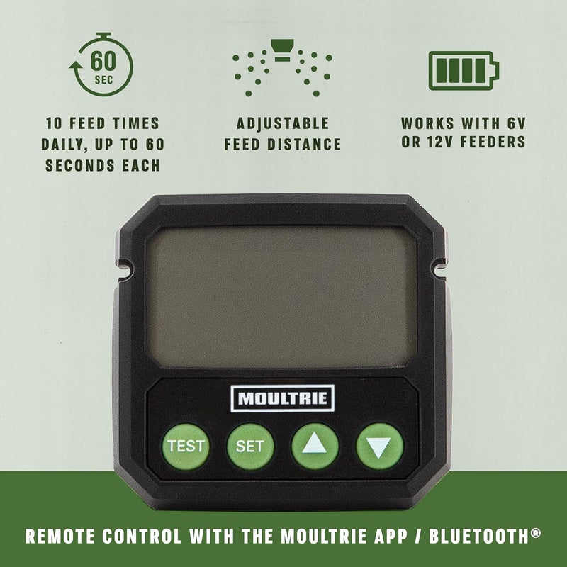 MOULTRIE Universal Digital Timer III - Deer Feeder Timer - Digital Timer System with 10 Daily Feed Times - Connect Bluetooth - Image 2